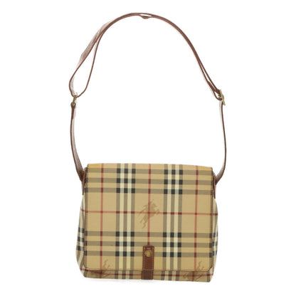 Burberry Nova Brand Canvas White Shoulder Bag Style 13