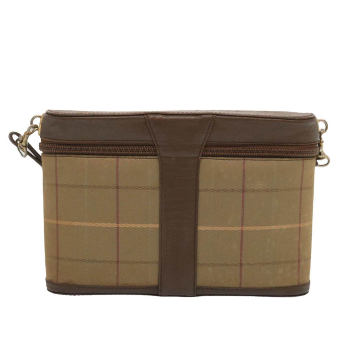 Burberry Brand Canvas White Shoulder Bag Style 15