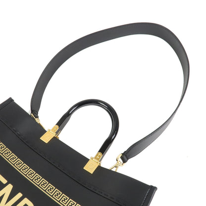 FENDI VERSACE FENDACE Leather Sunshine Medium Tote Bag 8BH386 Rovelle Bags