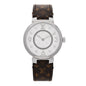 Stainless Steel Monogram Diamond 33mm Tambour Slim Quartz Watch