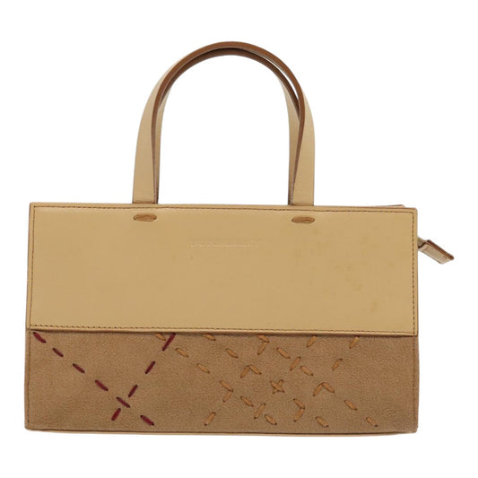 Burberry Beige Leather Handbag ( )