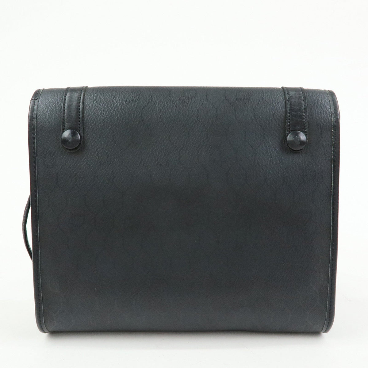 Christian Dior Honeycomb Pvc Leather Shoulder Crossbody Bag Black Rovelle Bags