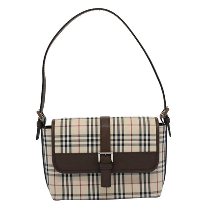 Burberry Nova Brand Check White Shoulder Bag Style 2
