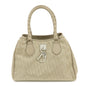 Christian Dior Romantic Trotter Pvc Leather Hand Tote Bag Beige Rovelle Bags