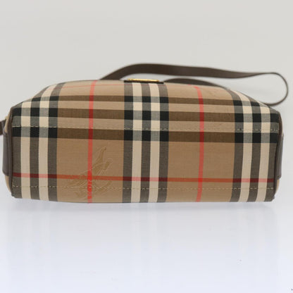 Burberry Nova Brand Canvas White Shoulder Bag Style 30