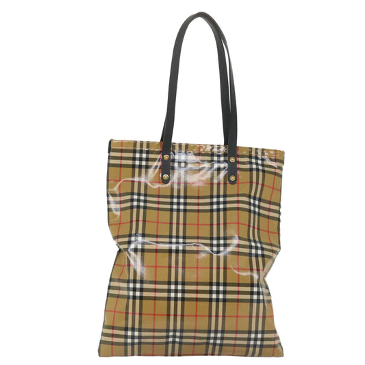 Burberry Beige Canvas Tote Bag ( )