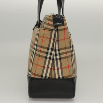 Burberry Nova Check Beige Canvas Tote Bag ( )