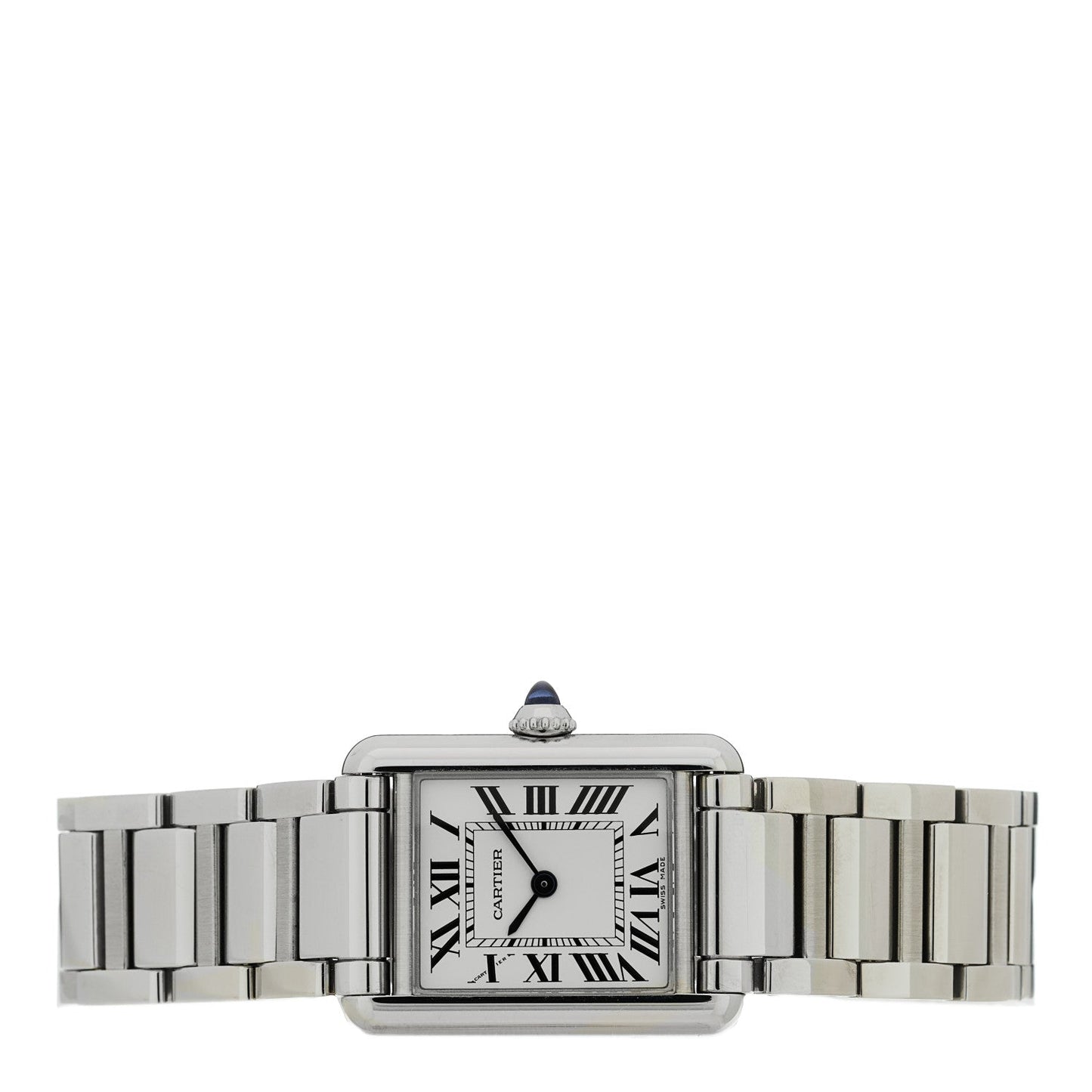 Stainless Steel 22mm Tank Must Quartz Watch