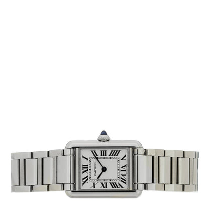 Stainless Steel 22mm Tank Must Quartz Watch