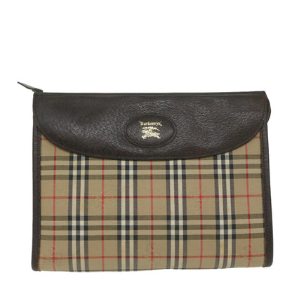 Burberry Brand Canvas White Clutch Bag Style 3