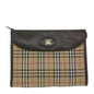 Burberry Brand Canvas White Clutch Bag Style 3