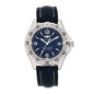 Stainless Steel Calfskin 32mm Colt Oceane Quartz Watch Blue A77350