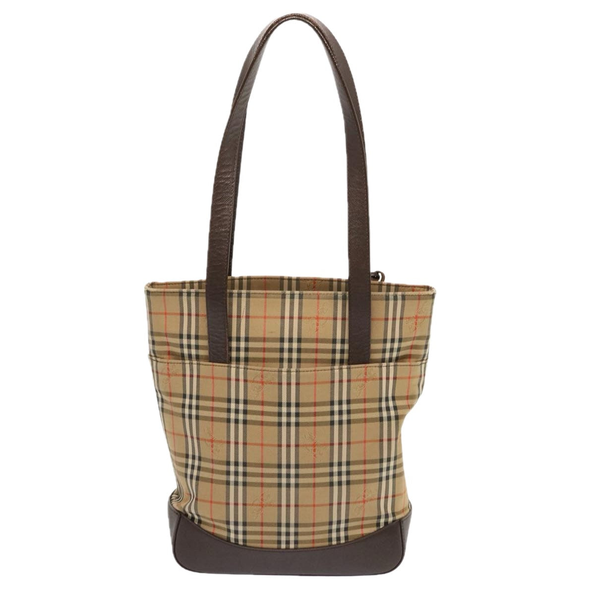 Burberry Nova Brand Canvas White Tote Bag Style 7