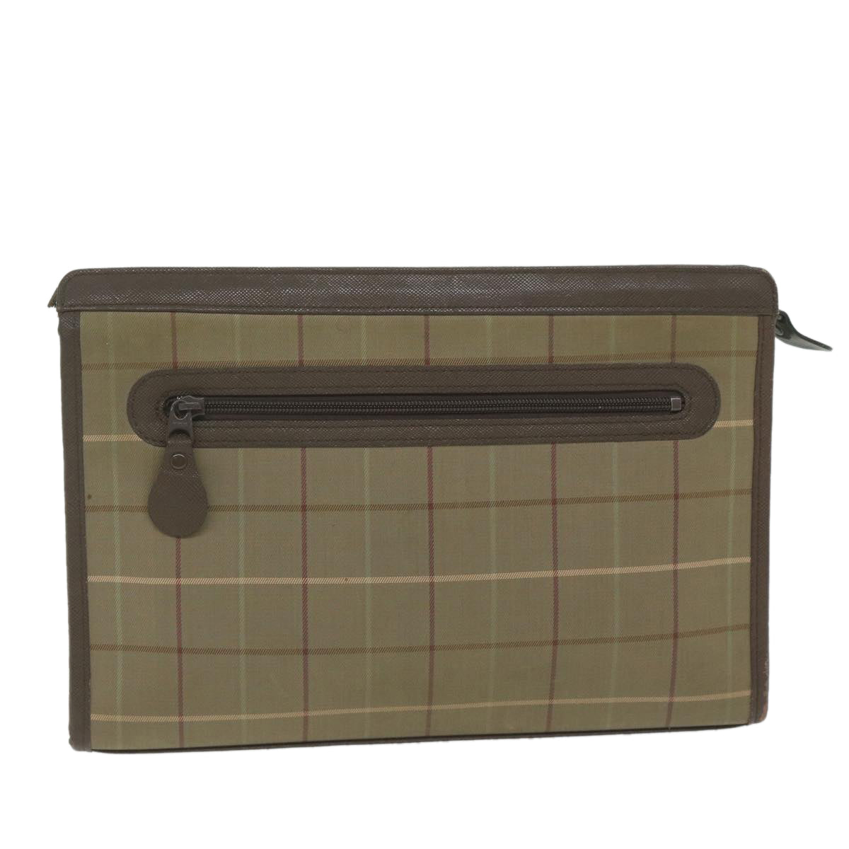Burberry Brand Brown Clutch Bag Style 4