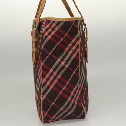 Burberry Nova Check Pink Canvas Tote Bag ( )