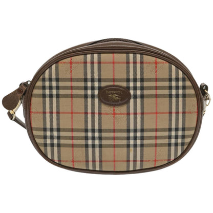 Burberry Nova Brand Canvas White Shoulder Bag Style 29