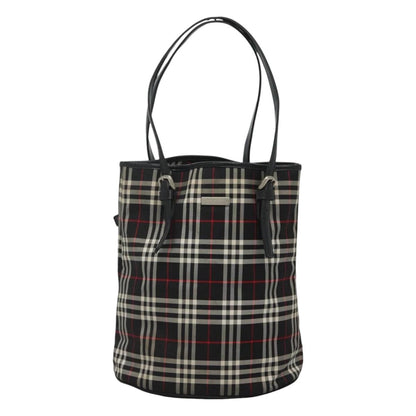 Burberry Nova Check Multicolour Synthetic Tote Bag ( )