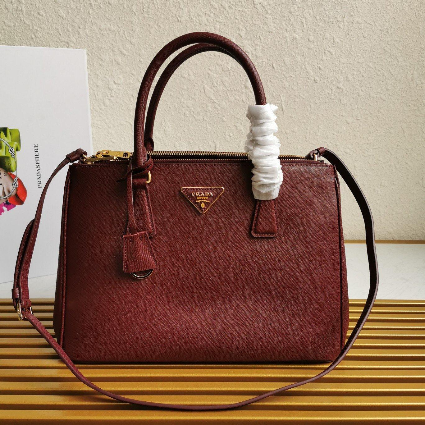 Matinee Saffiano Leather Prada Galleria Bag