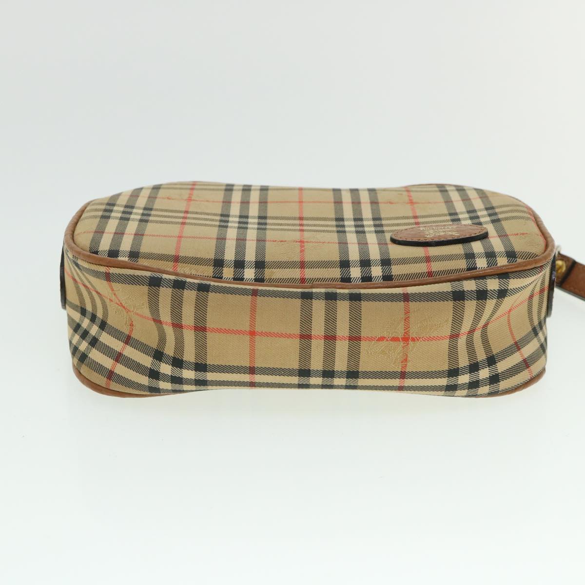 Burberry Nova Brand Check White Shoulder Bag Style 6