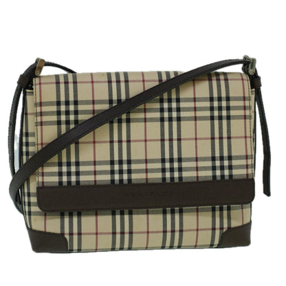 Burberry Brand Canvas White Shoulder Bag Style 3