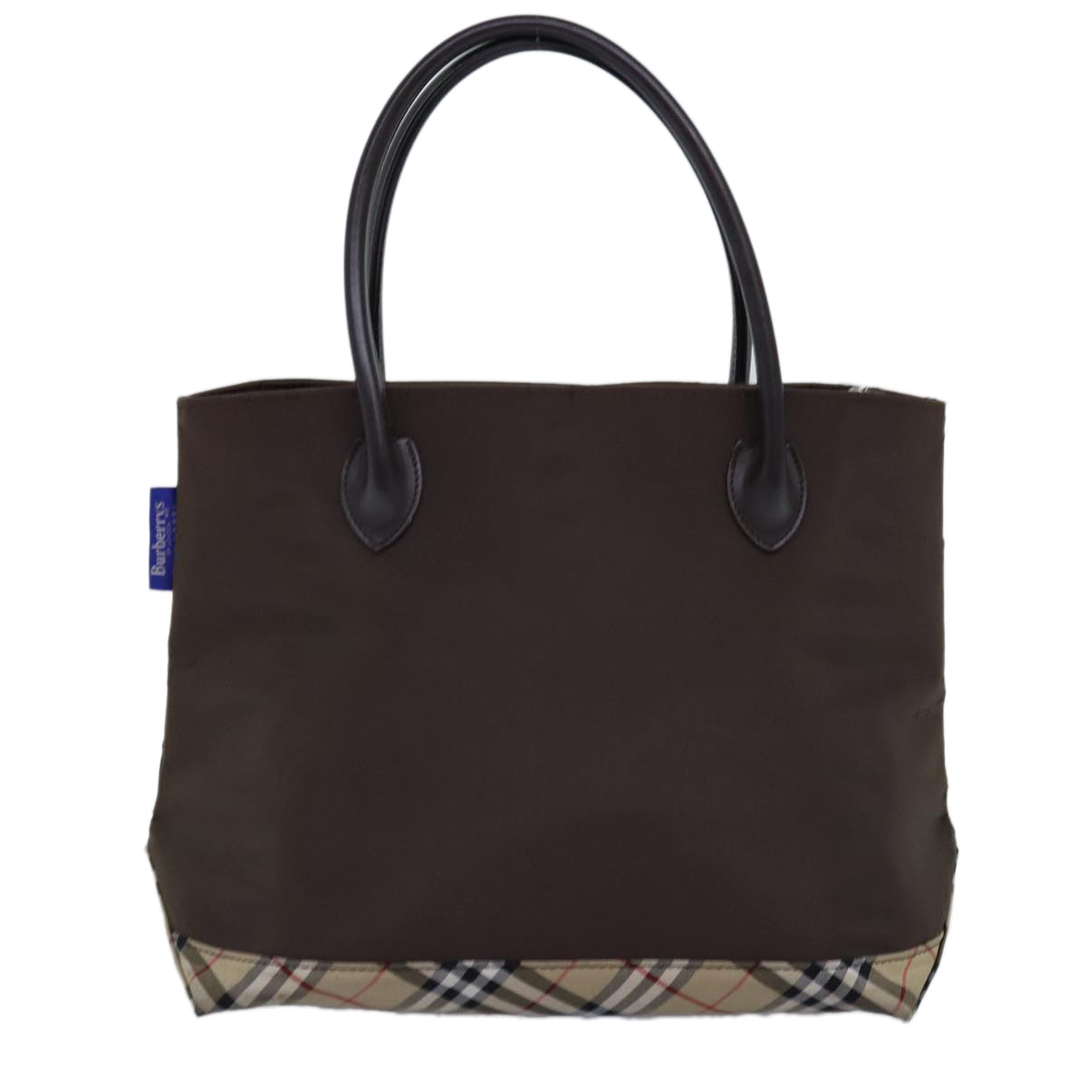 Burberry Nova Brand Check Brown Tote Bag Style 2