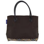 Burberry Nova Brand Check Brown Tote Bag Style 2