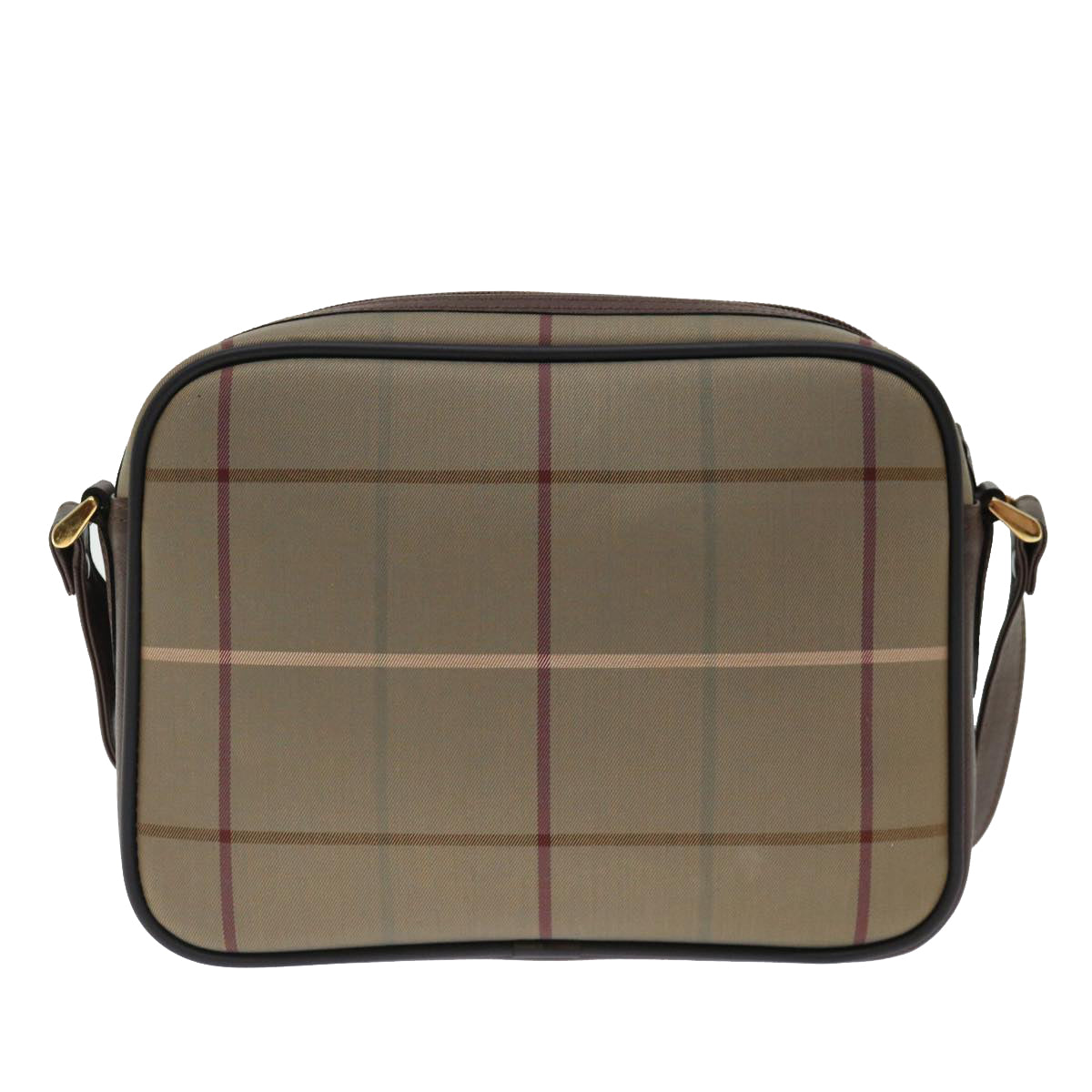 Burberry Nova Brand Canvas White Shoulder Bag Style 12