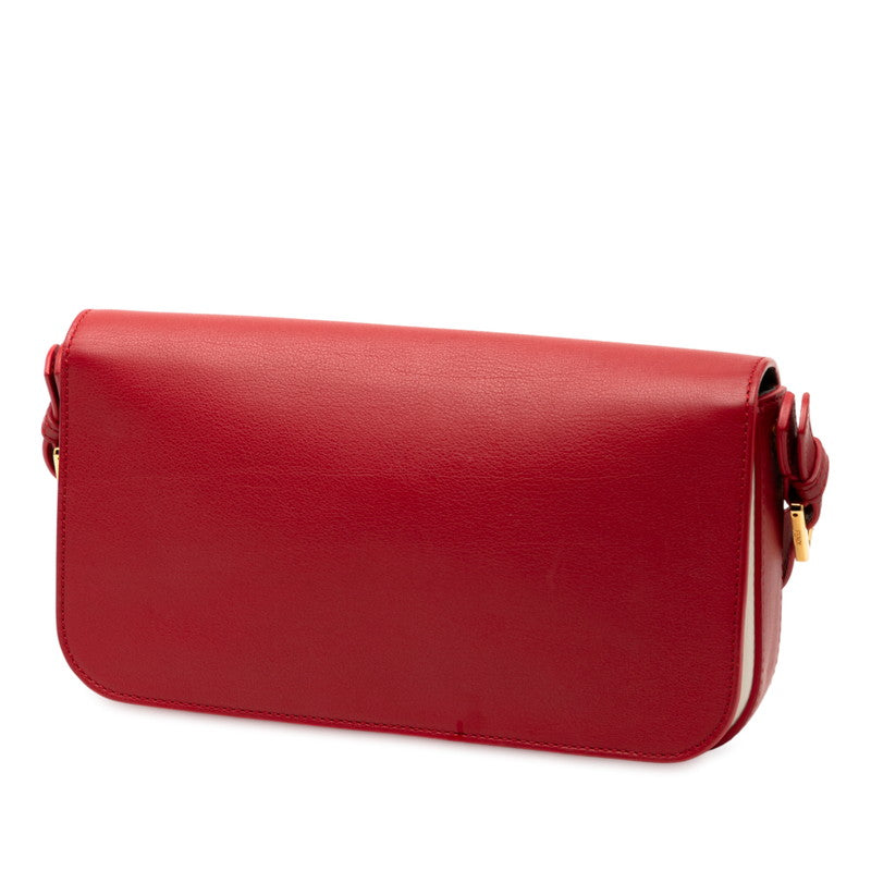 Fendi Trebucket Leather Shoulder Bag Rovelle Bags