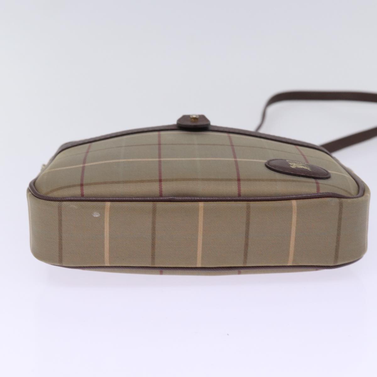 Burberry Nova Brand Canvas Brown Shoulder Bag Style 7