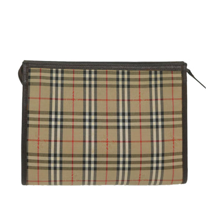 Burberry Brand Canvas White Clutch Bag Style 3