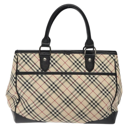 Burberry Nova Check Beige Canvas Handbag ( )