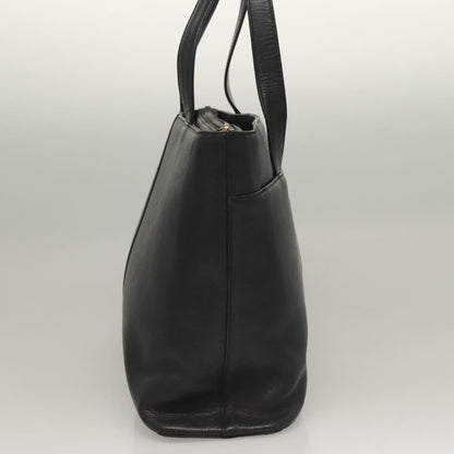 Burberry Black Leather Tote Bag ( )