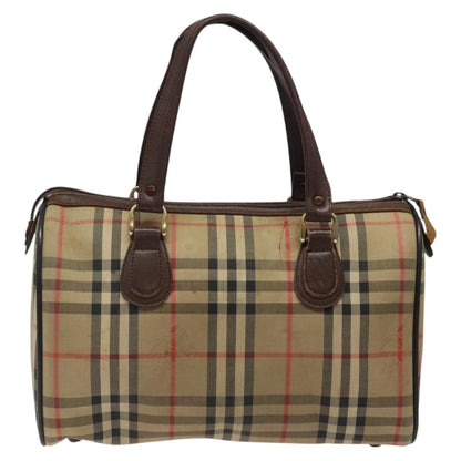 Burberry Nova Check Beige Canvas Travel Bag ( )