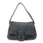 FENDI Mamma Baguette Zucca Cotton Shoulder Bag Gray 26325 Rovelle Bags