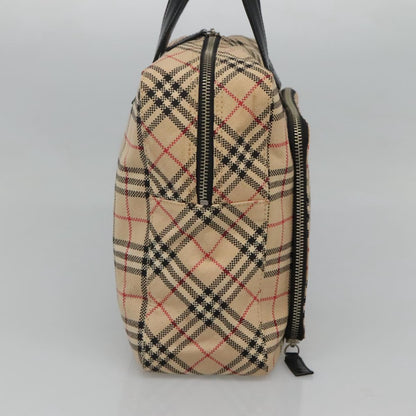 Burberry Nova Check Beige Canvas Handbag ( )