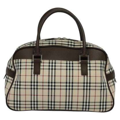 Burberry Nova Check Beige Canvas Tote Bag ( )