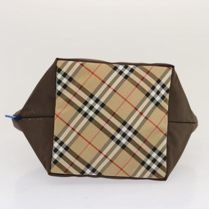 Burberry Nova Brand Check Brown Tote Bag Style 3