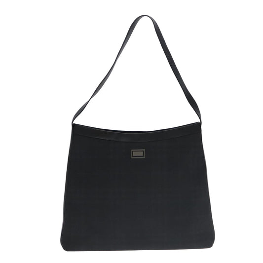 Burberry Black Canvas Shoulder Bag ( )
