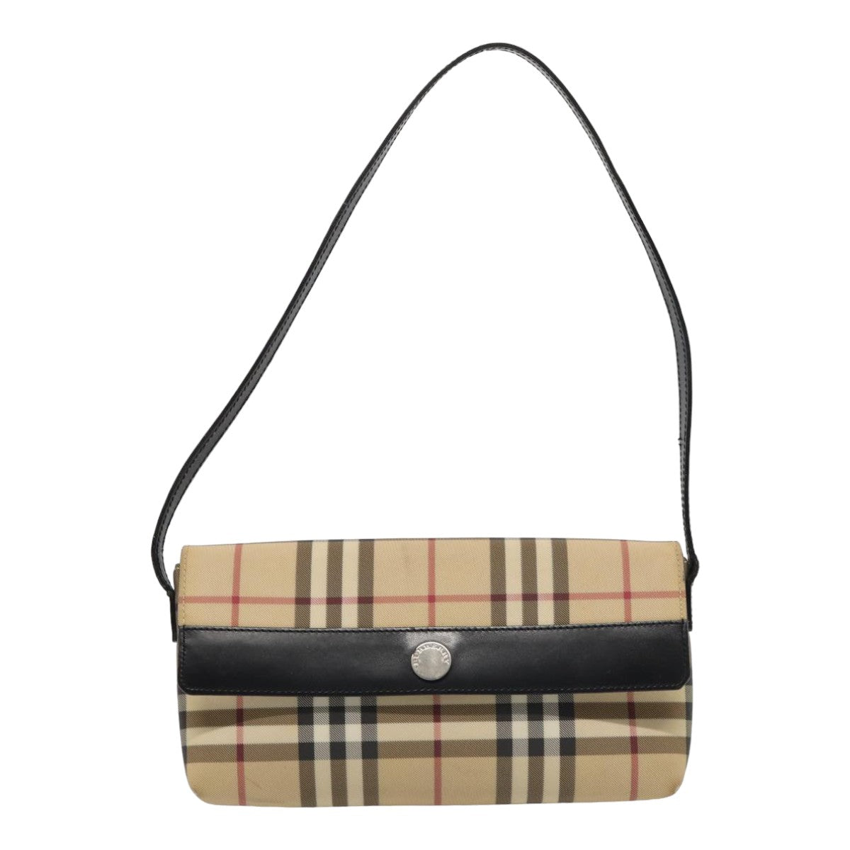 Burberry Nova Brand Leather White Shoulder Bag Style 3