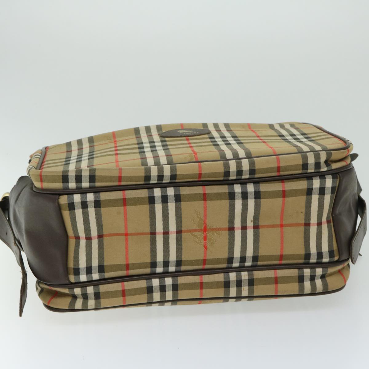 Burberry Brand Canvas White Shoulder Bag Style 8