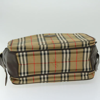 Burberry Brand Canvas White Shoulder Bag Style 8