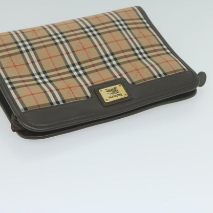Burberry Brand White Clutch Bag