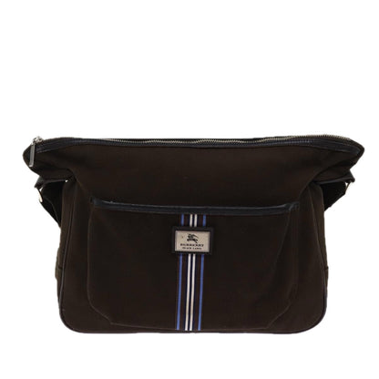 Burberry Brand Canvas Brown Shoulder Bag