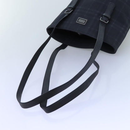 Burberry Nova Brand Canvas Blue Shoulder Bag