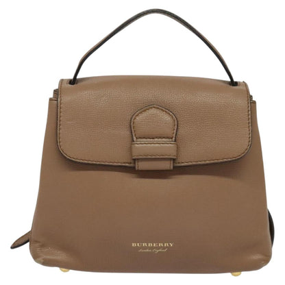 Burberry Brown Leather Handbag ( )