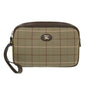 Burberry Brand Canvas Brown Clutch Bag Style 4