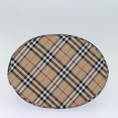 Burberry Nova Brand Check Blue Tote Bag