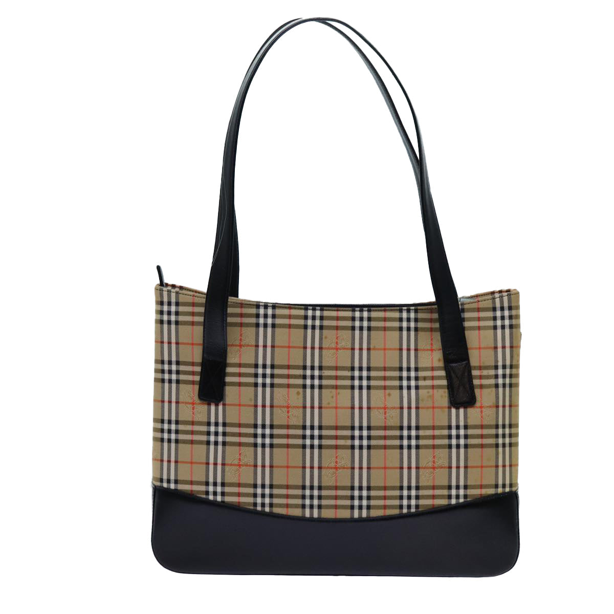 Burberry Nova Brand Canvas White Tote Bag Style 4