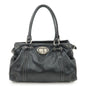 Christian Dior Leather Shoulder Bag Hand Bag Black Silver Hdw Rovelle Bags