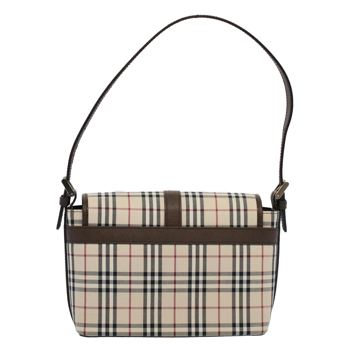 Burberry Nova Brand Check White Shoulder Bag Style 2